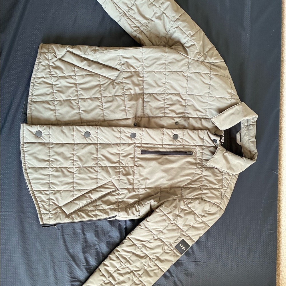 YPB Abercrombie and Fitch - Men's Quilted Jacket - grey